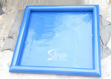 Portable airtight cube inflatable swimming pool for kids and audlts inflatable water park equipment