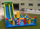 Custom Made Outdoor Toddler N Kids Inflatable Playground With Big Slide Made Of 0.55mm Pvc Tarpaulin