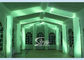 12x6m big blow up inflatable wedding party tent with LED light, movable doors N windows